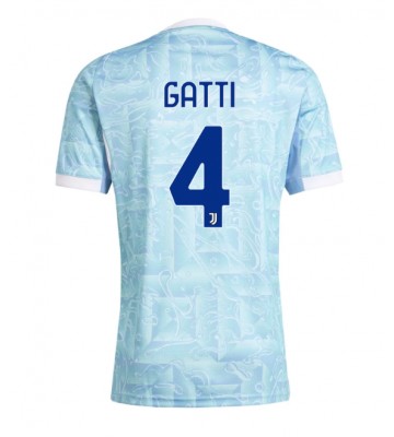 Juventus Federico Gatti #4 Udebanetrøje 2025-26 Kortærmet